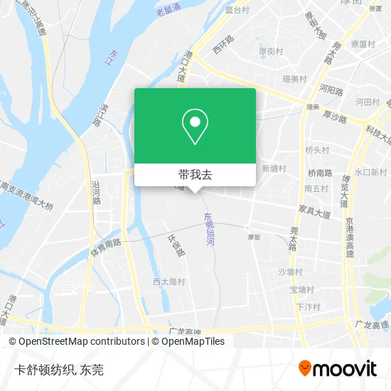 卡舒顿纺织地图