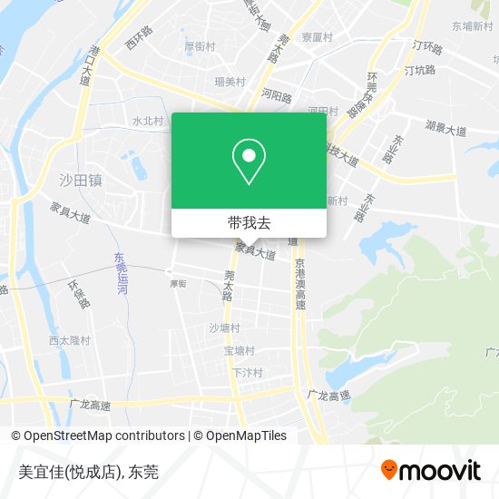 美宜佳(悦成店)地图