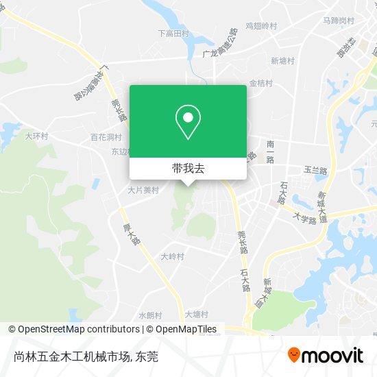 尚林五金木工机械市场地图