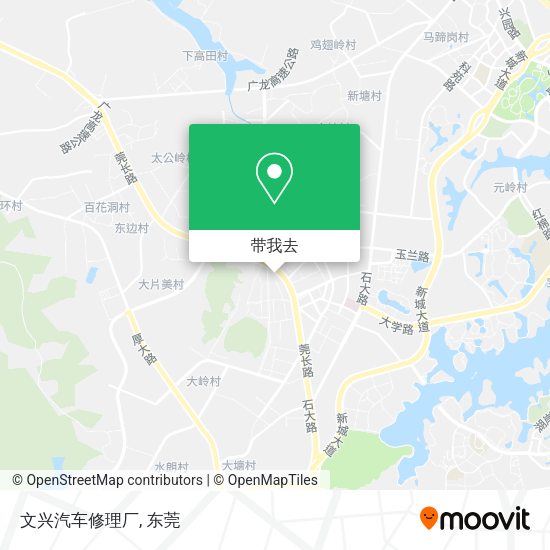 文兴汽车修理厂地图