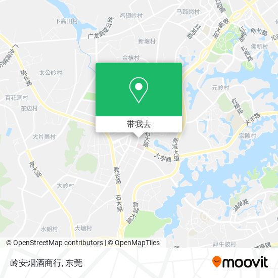 岭安烟酒商行地图