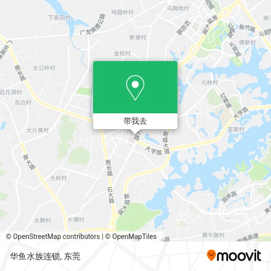 华鱼水族连锁地图