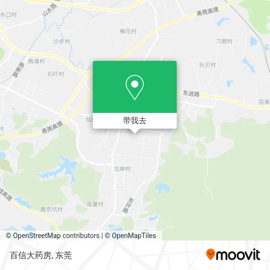 百信大药房地图