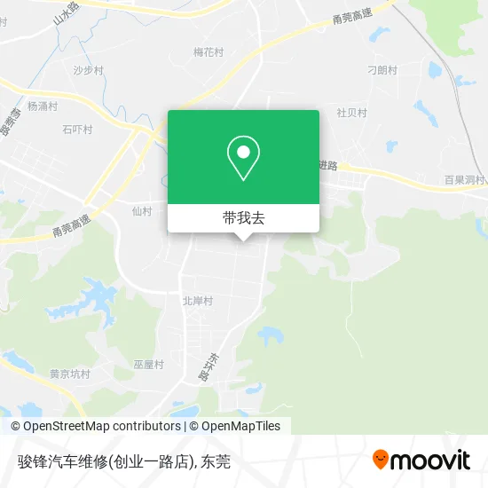骏锋汽车维修(创业一路店)地图