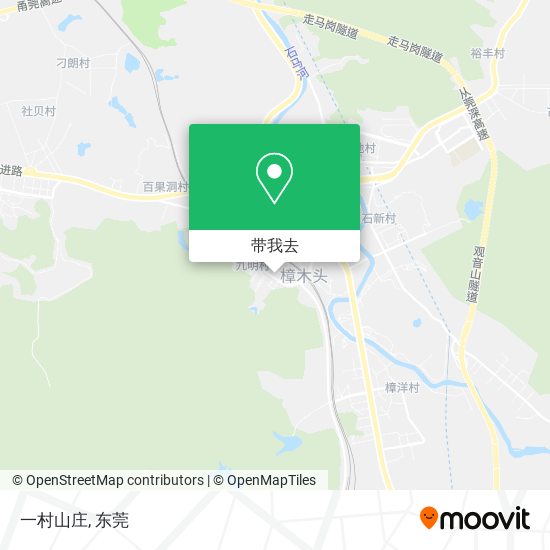 一村山庄地图