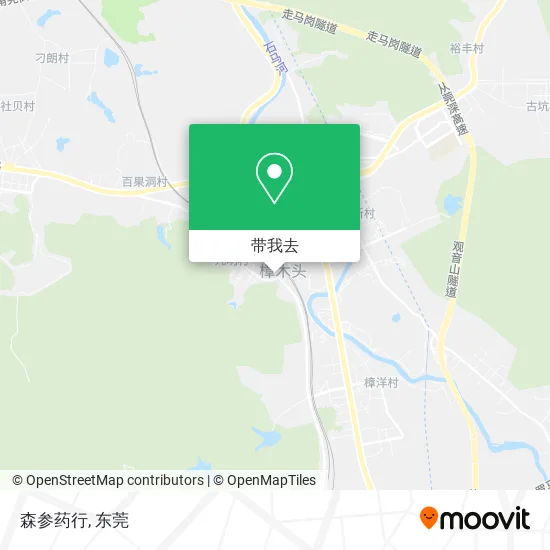 森参药行地图
