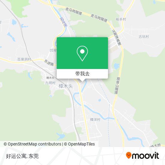 好运公寓地图