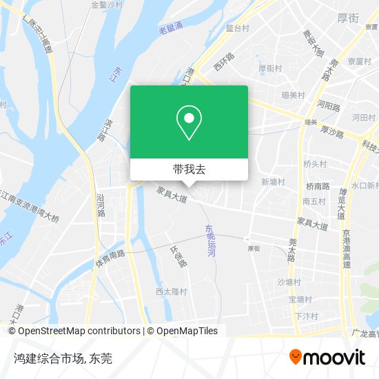 鸿建综合市场地图