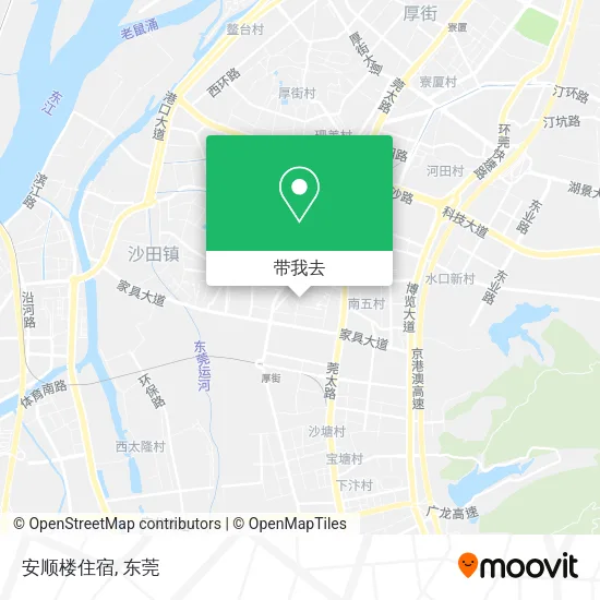 安顺楼住宿地图