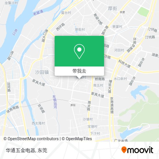 华通五金电器地图