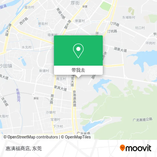 惠满福商店地图