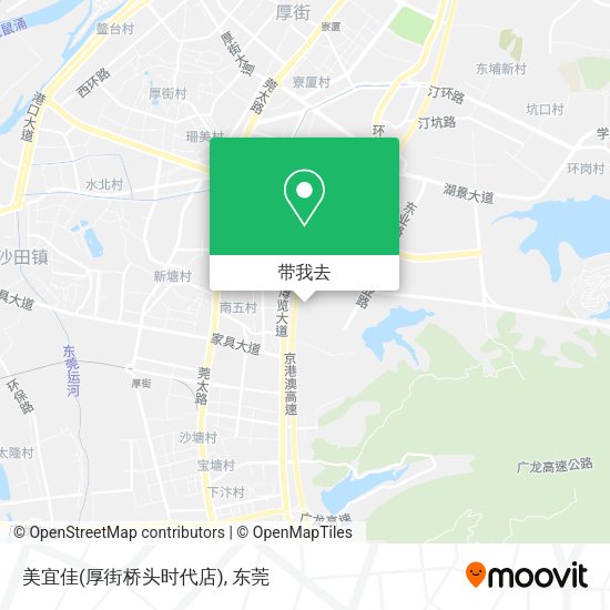 美宜佳(厚街桥头时代店)地图