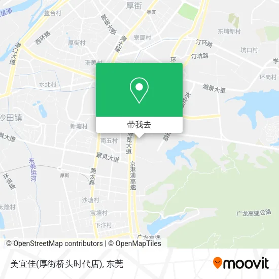 美宜佳(厚街桥头时代店)地图