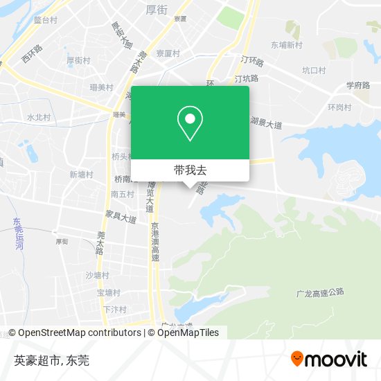 英豪超市地图