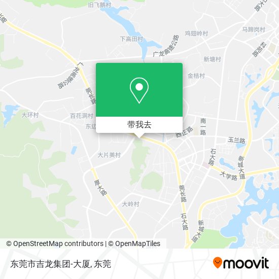 东莞市吉龙集团-大厦地图