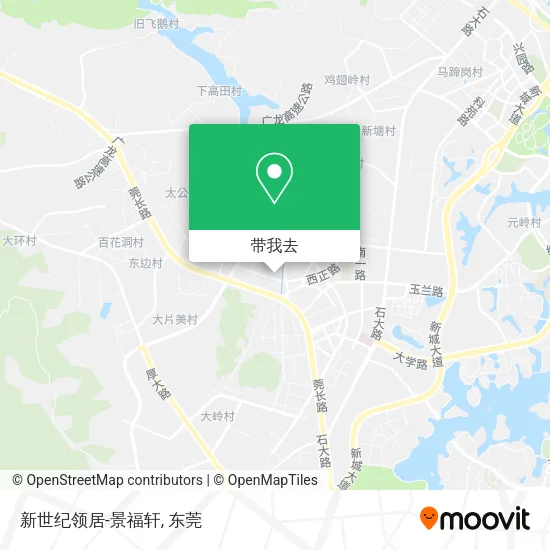 新世纪领居-景福轩地图