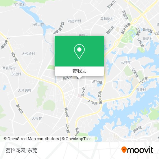 荔怡花园地图