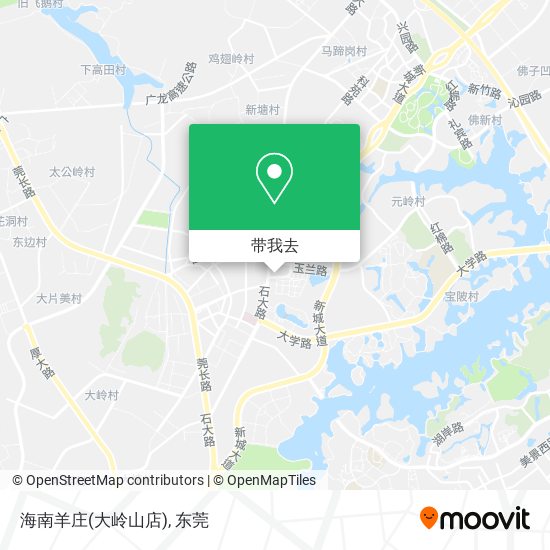 海南羊庄(大岭山店)地图