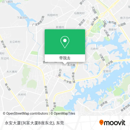 永安大厦(兴富大厦B座东北)地图