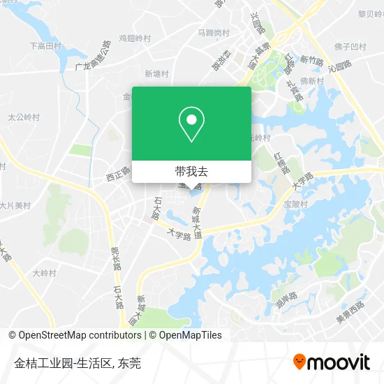 金桔工业园-生活区地图