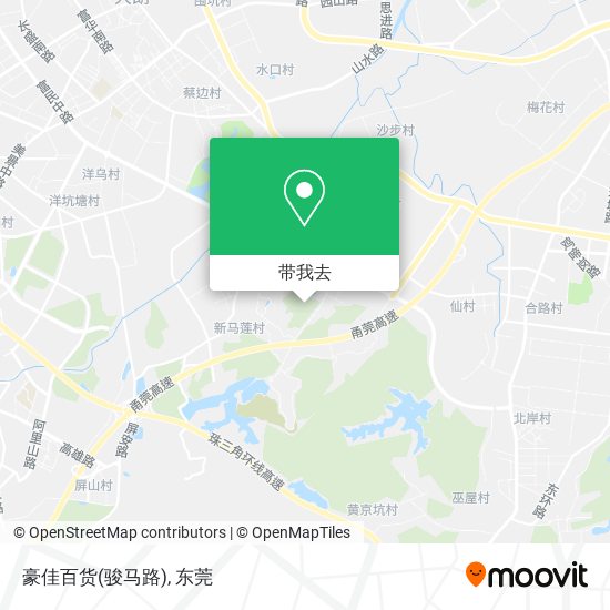 豪佳百货(骏马路)地图
