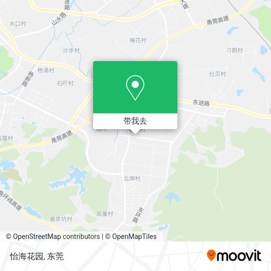 怡海花园地图