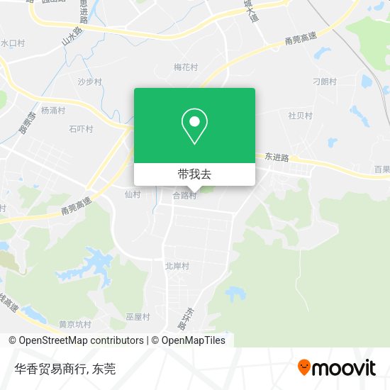 华香贸易商行地图