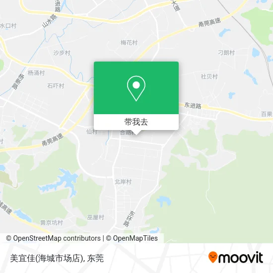 美宜佳(海城市场店)地图