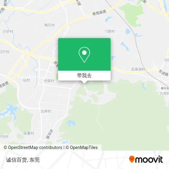 诚信百货地图