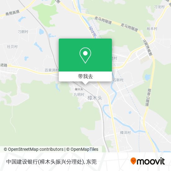 中国建设银行(樟木头振兴分理处)地图