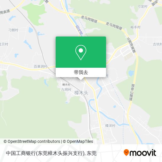 中国工商银行(东莞樟木头振兴支行)地图