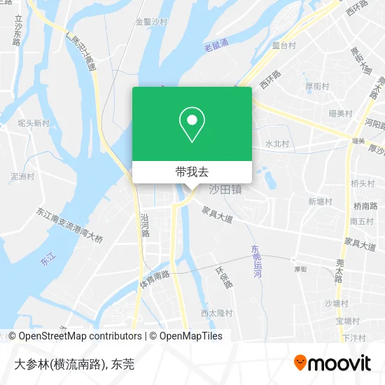 大参林(横流南路)地图