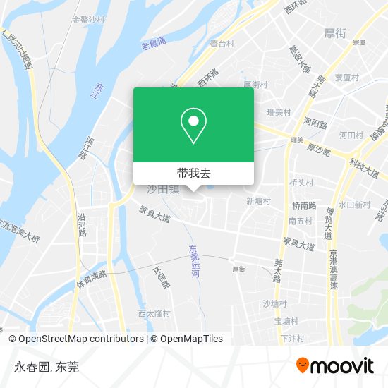 永春园地图
