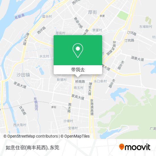 如意住宿(南丰苑西)地图