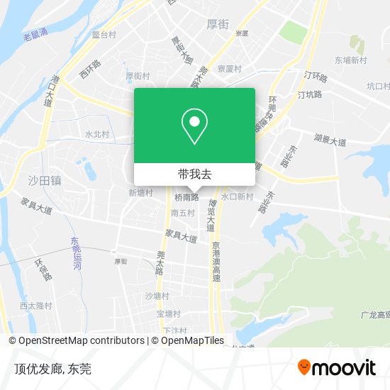 顶优发廊地图