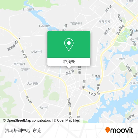浩琦培训中心地图
