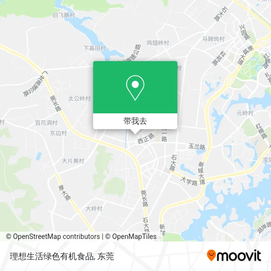 理想生活绿色有机食品地图