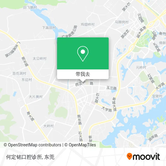 何定铭口腔诊所地图