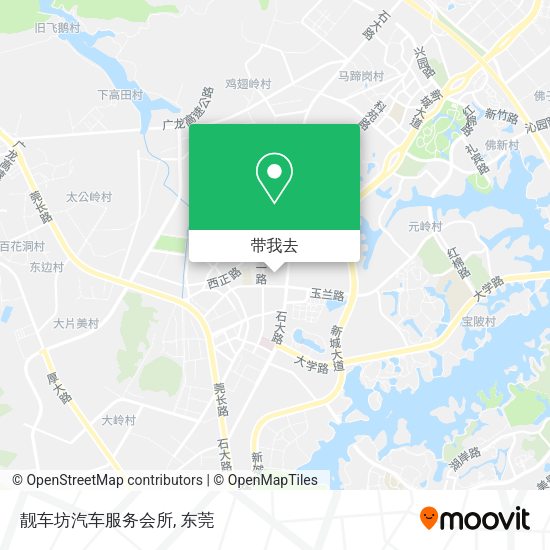 靓车坊汽车服务会所地图