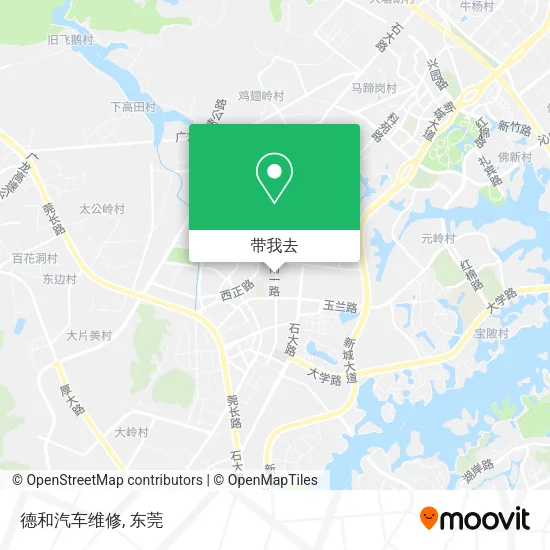 德和汽车维修地图