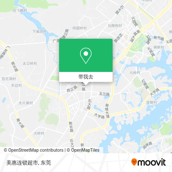 美惠连锁超市地图