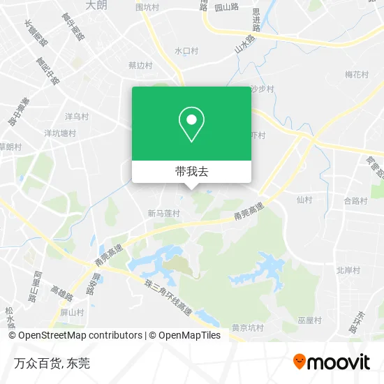 万众百货地图