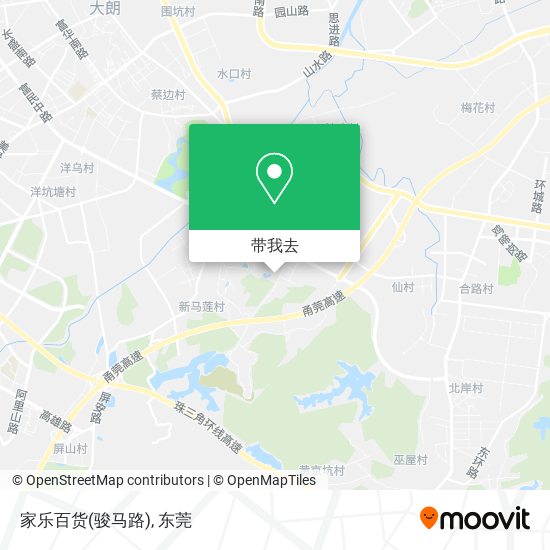 家乐百货(骏马路)地图