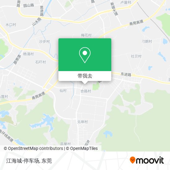 江海城-停车场地图