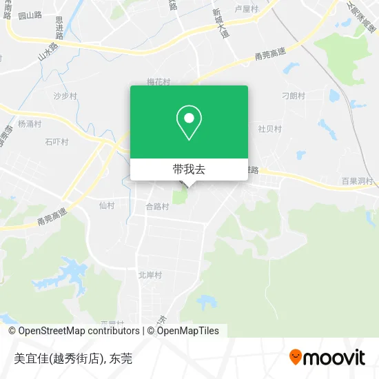 美宜佳(越秀街店)地图