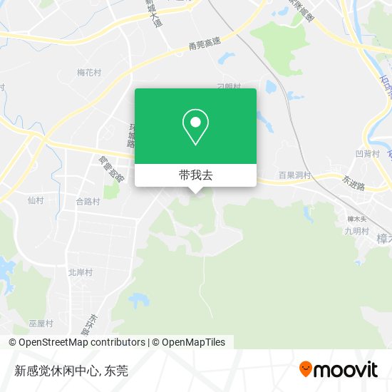 新感觉休闲中心地图