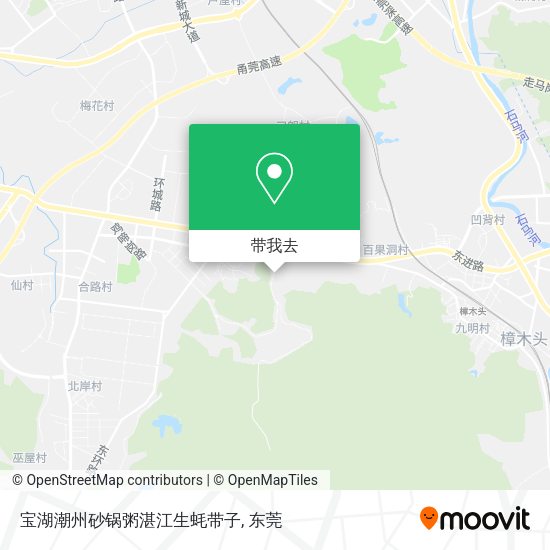 宝湖潮州砂锅粥湛江生蚝带子地图