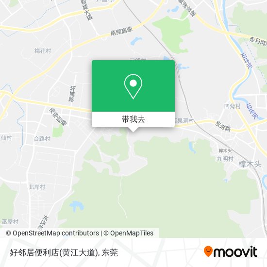 好邻居便利店(黄江大道)地图