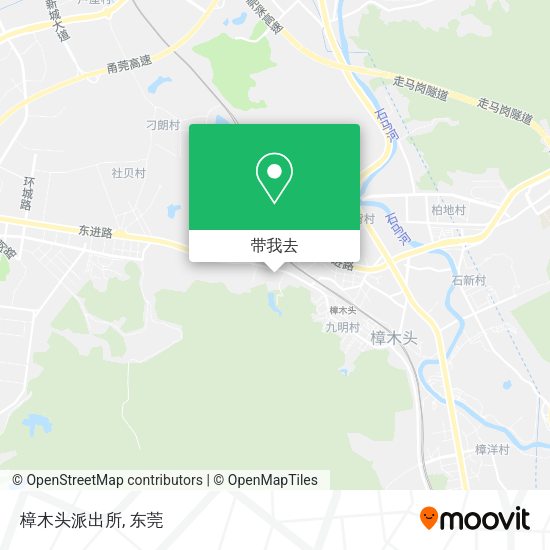 樟木头派出所地图