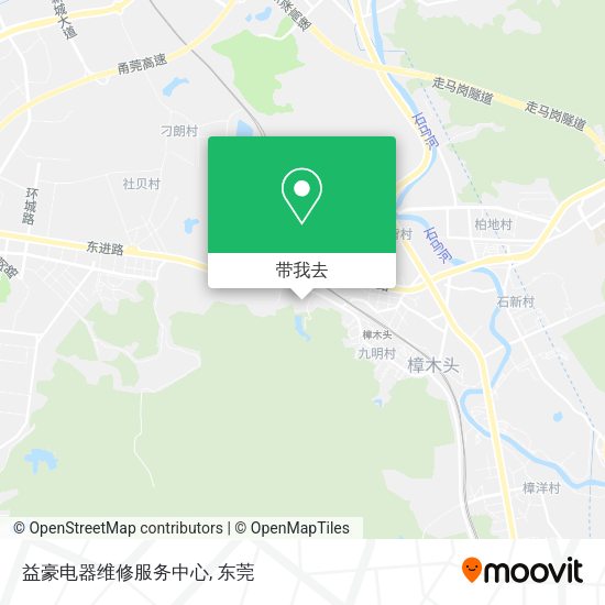 益豪电器维修服务中心地图